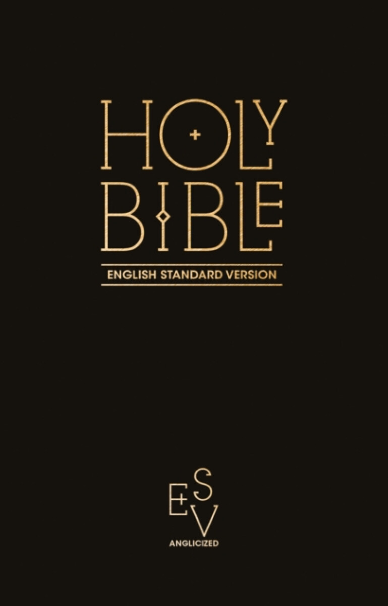 Holy Bible: English Standard Version (ESV) Anglicised Pew Bible (Black Colour)