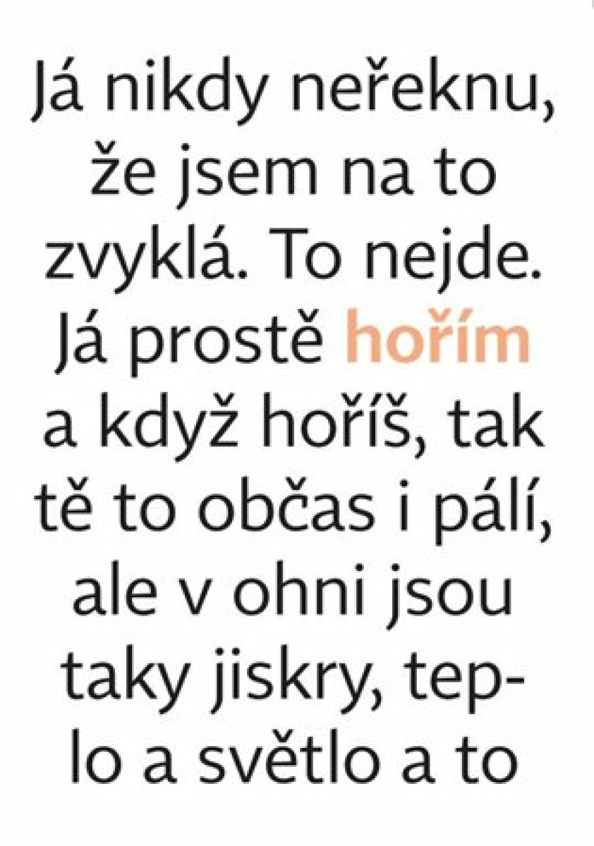 Hořím