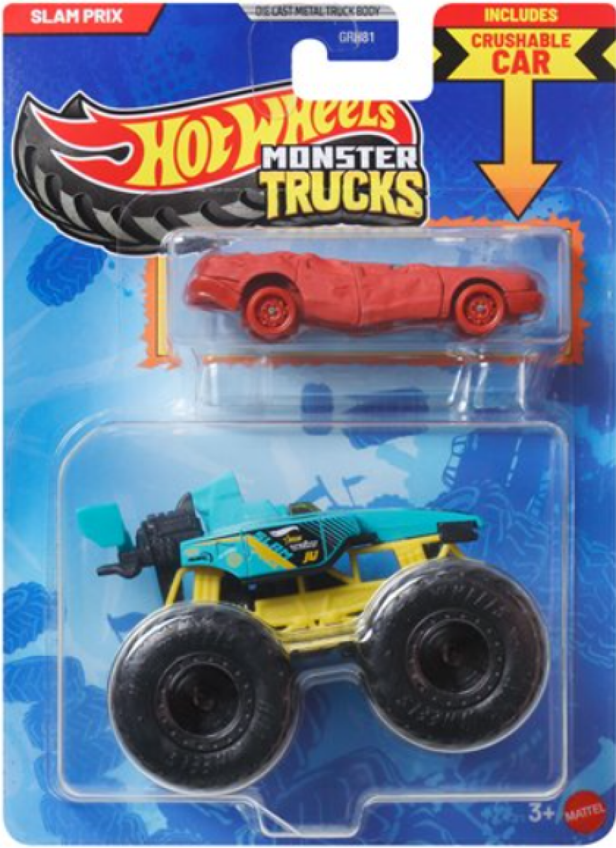 Hot Wheels Monster Truck Slam Prix