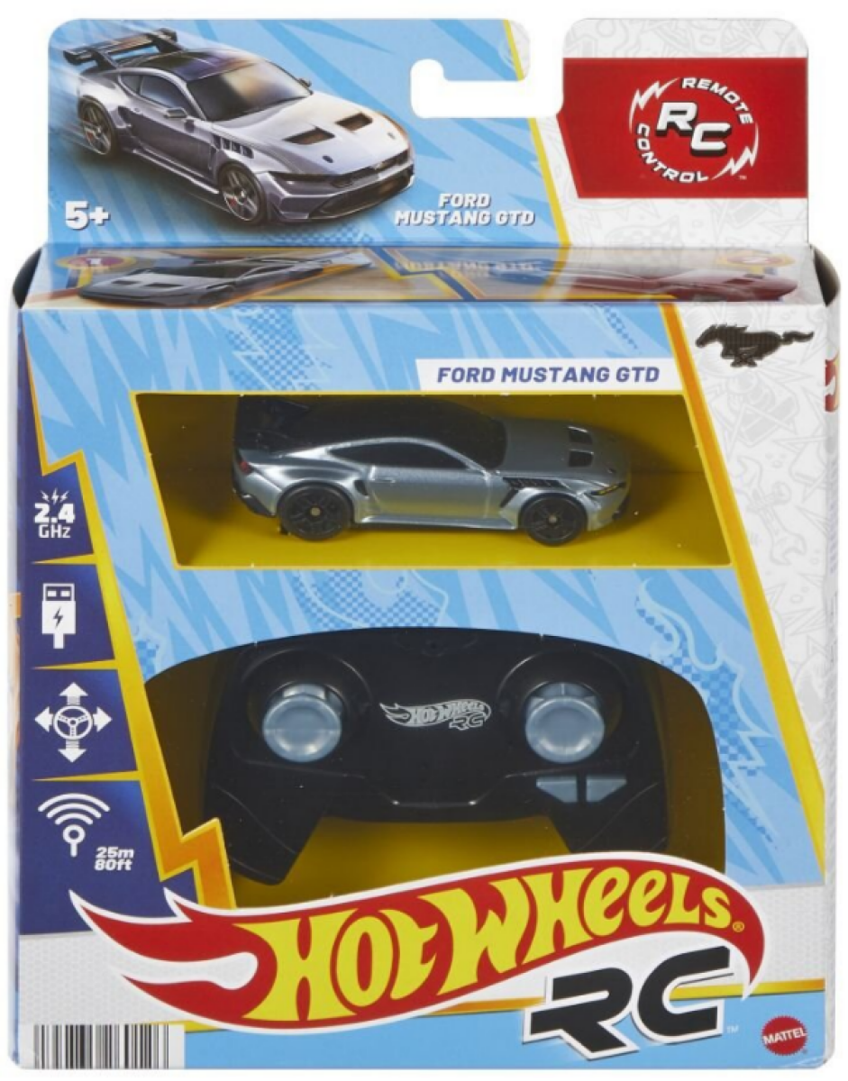 Hot Wheels RC FORD MUSTANG GTD 1:64