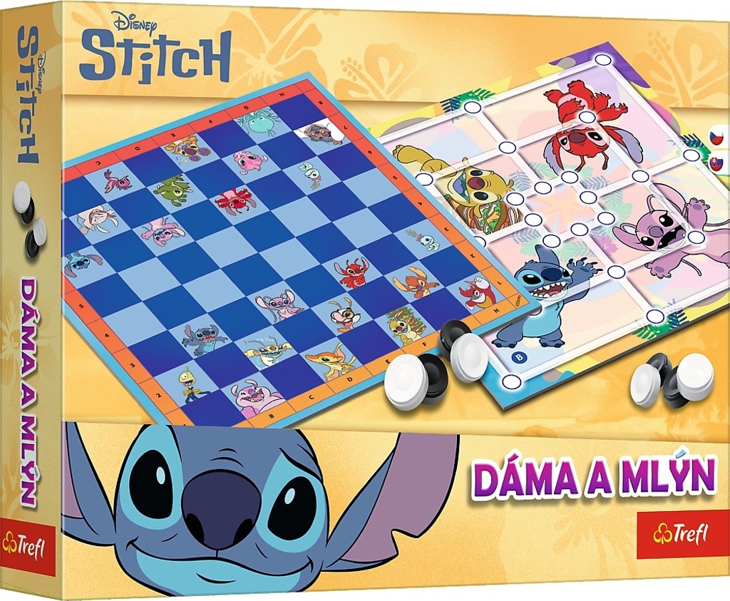 Hra Dáma a Mlýn Lilo a Stitch