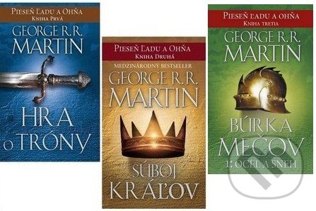 Hra o tróny + Súboj kráľov + Búrka mečov 1
