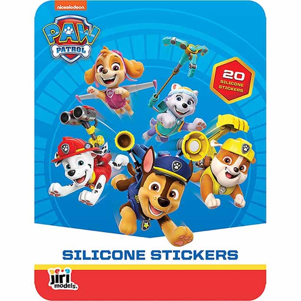 Hra se silikonovými samolepkami Tlapková patrola