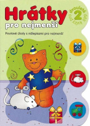 Hrátky pro nejmenší: Kvízy pro dvouleté děti 2 (Poutavé úkoly s nálepkami pro nejmenší) - kniha z kategorie Úkoly pro děti