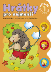 Hrátky pro nejmenší (Poutavé úkoly s nálepkami pro předškoláky) - kniha z kategorie Naučné knihy