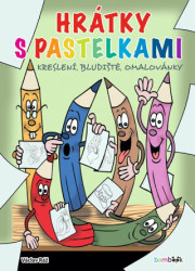Hrátky s pastelkami (Kreslení, bludiště, omalovánky) - kniha z kategorie Úkoly pro děti