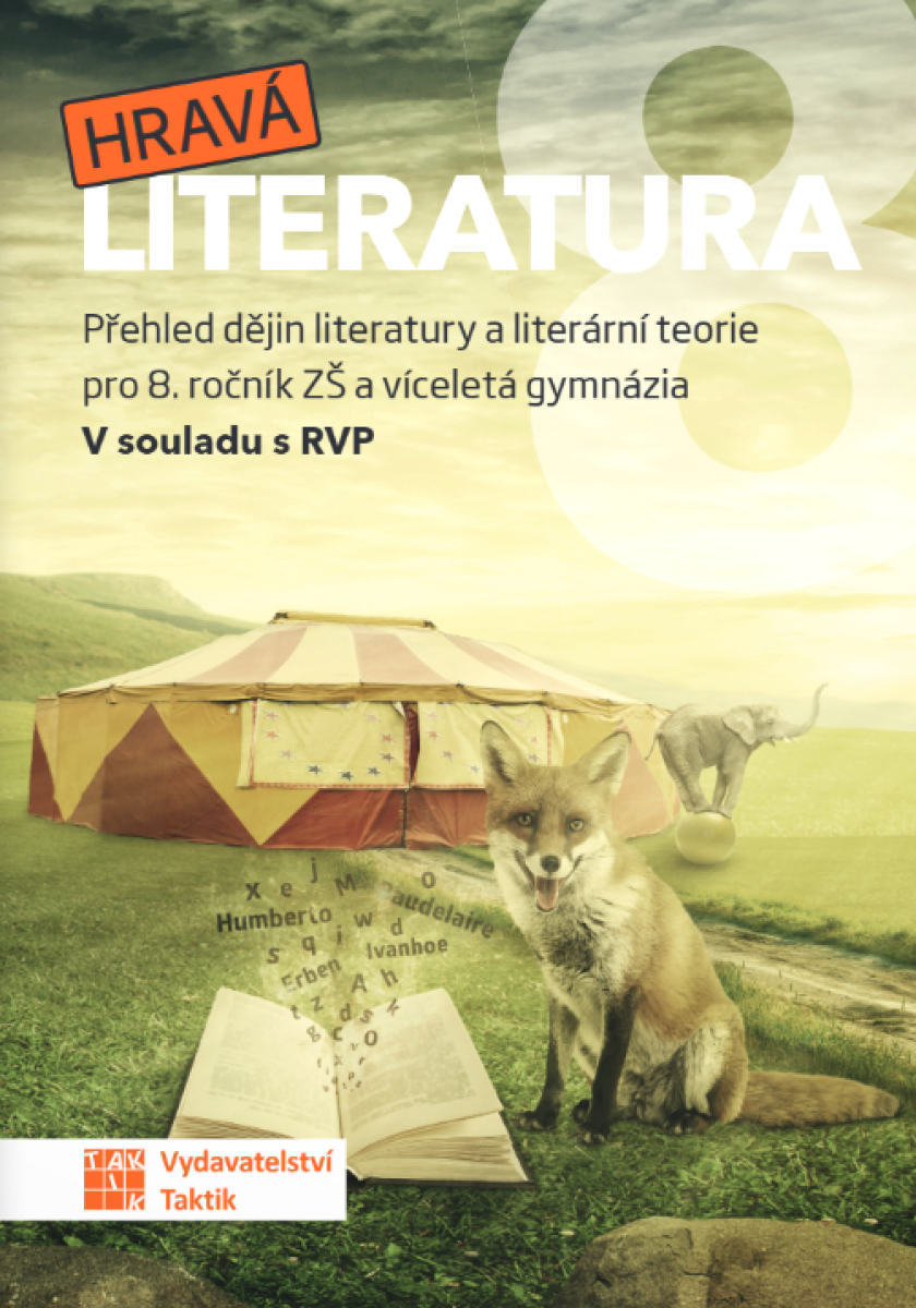 Hravá literatura 8 - učebnice