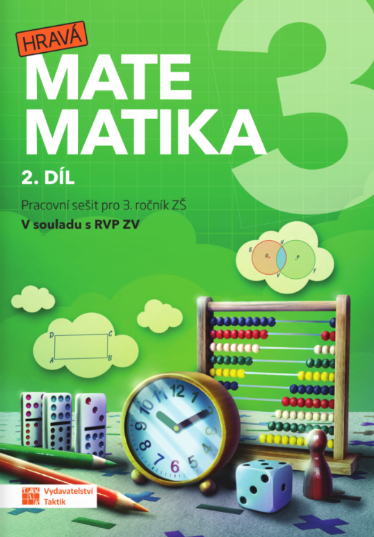 Hravá matematika 3 – přepracované vydání – pracovní sešit – 2. díl