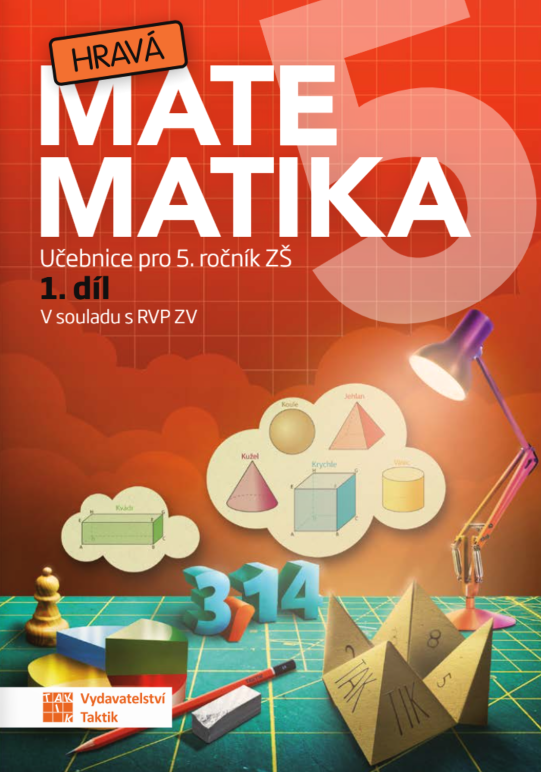 Hravá matematika 5 – učebnice 1. díl - kniha z kategorie 2. stupeň