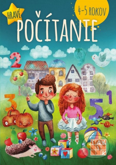 Hravé počítanie pre deti 4-5 rokov (Pracovný zošit) - kniha z kategorie Naučné knihy