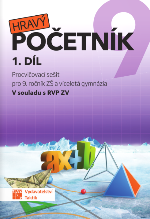 Hravý početník 9 - pracovní sešit - 1. díl - Tomáš Mierva