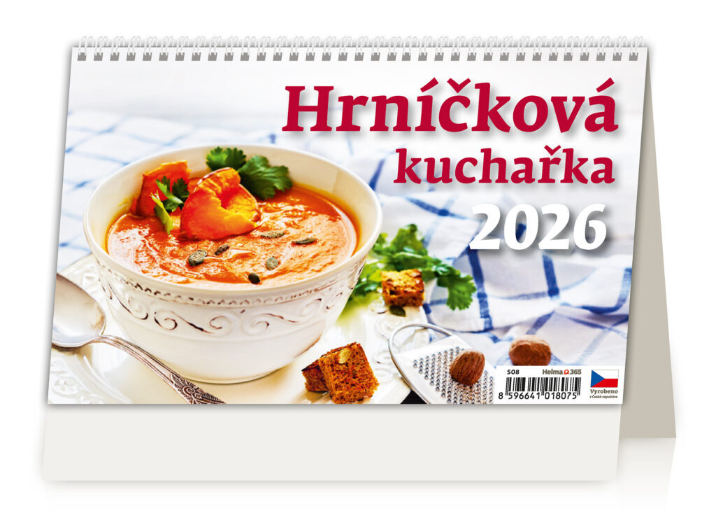 Hrníčková kuchařka 2026 - stolní kalendář