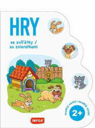 Hry se zvířátky / Hry so zvieratkami (2+) (modrý sešit / modrý zošit) - kniha z kategorie Úkoly pro děti