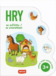 Hry se zvířátky / Hry so zvieratkami (3+) (zelený sešit / zelený zošit) - kniha z kategorie Úkoly pro děti