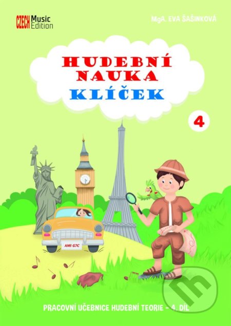 Hudební nauka Klíček 4 (Pracovní učebnice hudební teorie) - kniha z kategorie 1. stupeň