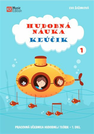 Hudobná náuka Kľúčik 1 - Pracovní učebnice hudební teorie 1. díl