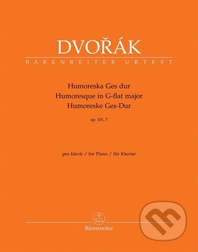 Humoreska Ges dur op. 101/7 (pro klavír)