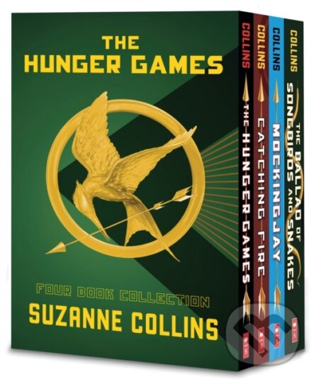 Hunger Games 4-Book Paperback Box Set (the Hunger Games, Catching Fire, Mockingjay, the Ballad of Songbirds and Snakes)