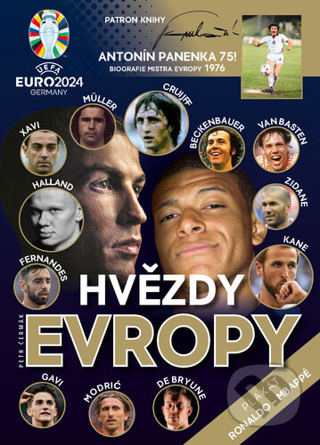Hvězdy Evropy (Kniha k EURO 2024 v Německu)