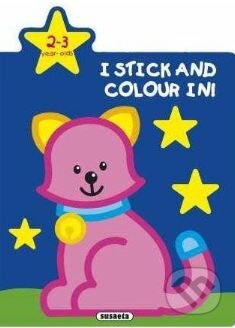 I stick and colour in!