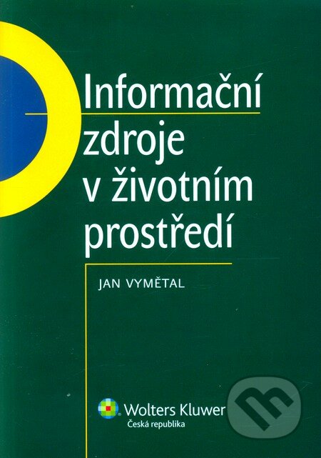 Informační zdroje v životním prostředí