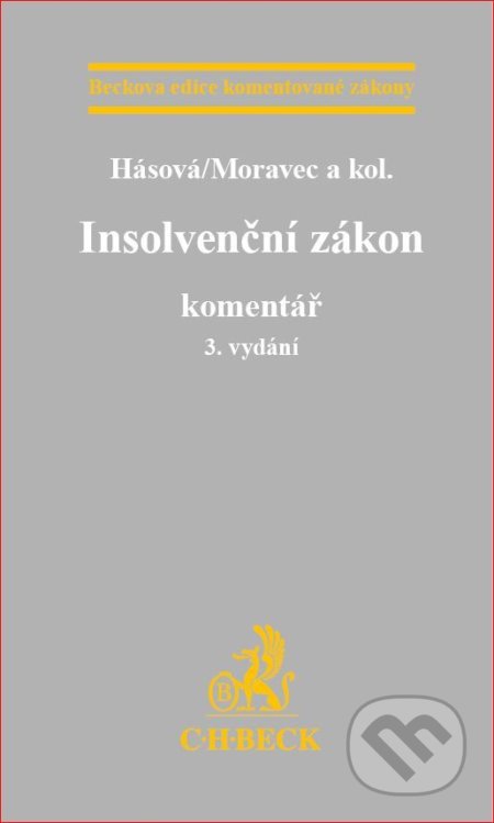 Insolvenční zákon (3. vydání - Komentář)