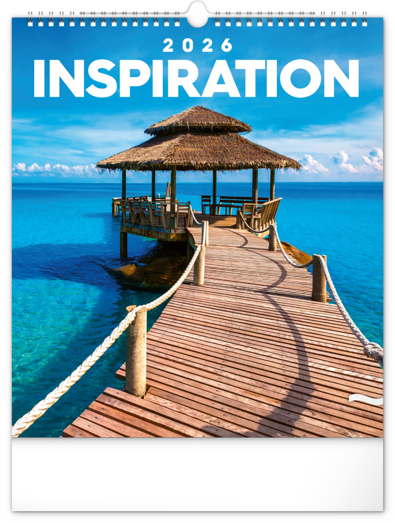 Inspirace 2026 - nástěnný kalendář