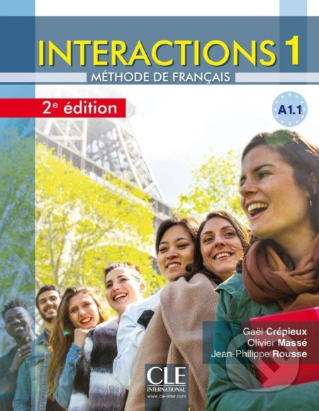 Interactions 1 - Niveau A1.1 - Livre de l´éleve + Audio téléchargeable en ligne