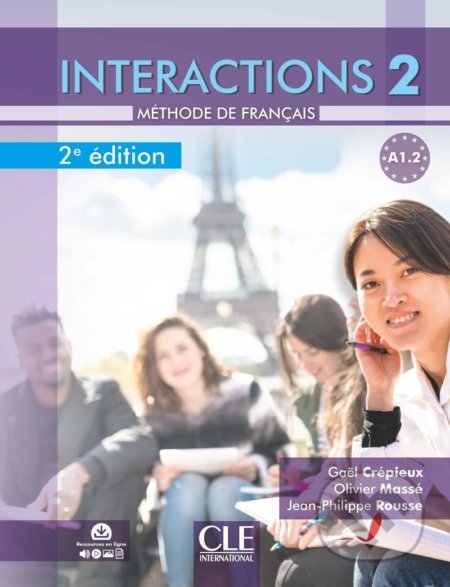 Interactions 2 - Niveau A1.2 - Livre de l´éleve + Audio téléchargeable en ligne