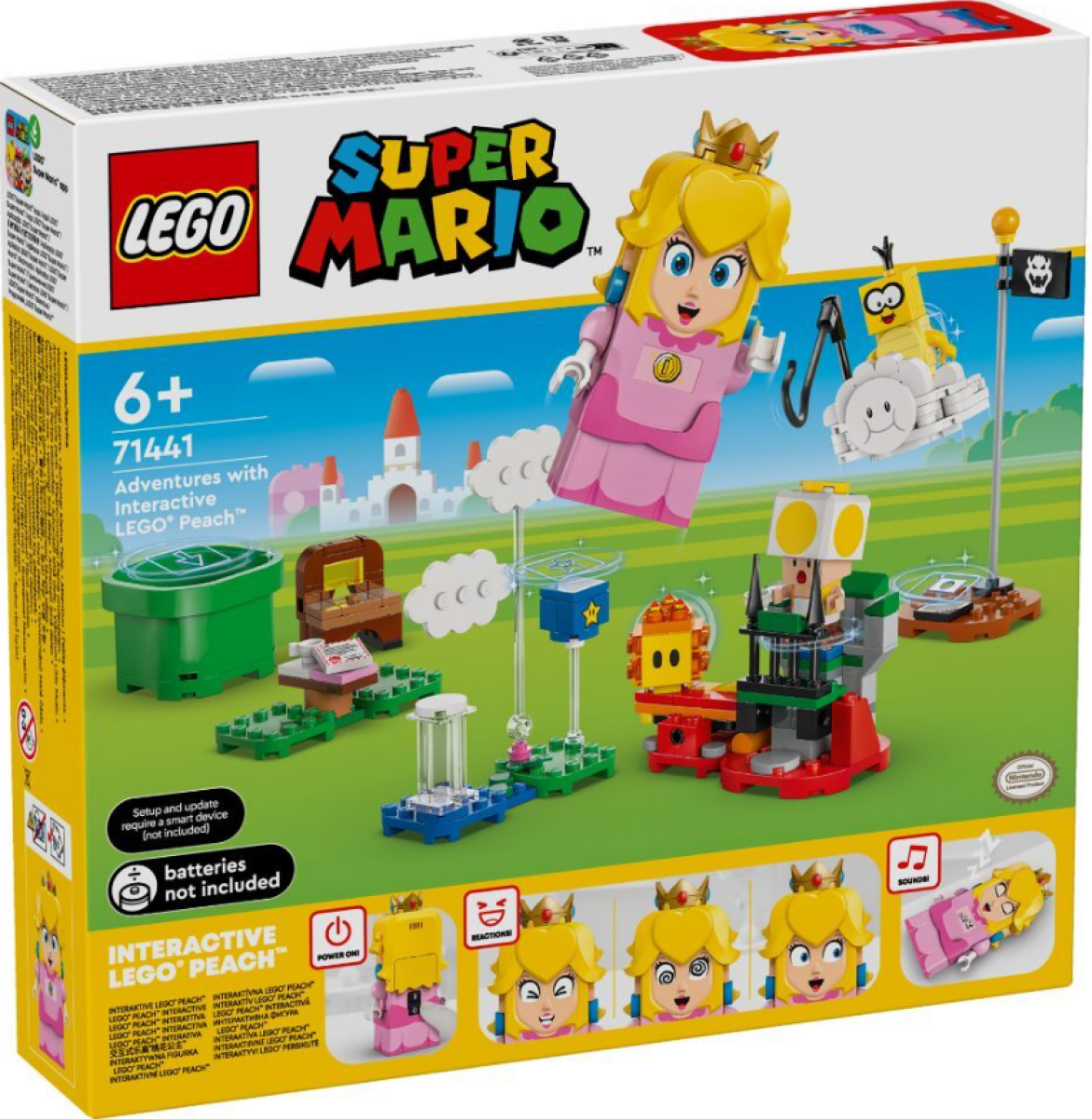 Interaktivní LEGO® Peach™ a dobrodružství