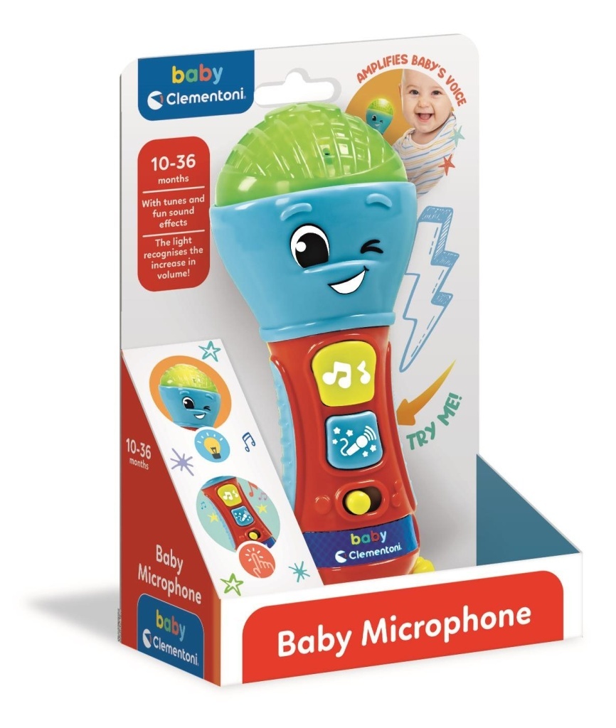 Interaktivní mikrofon se světly a zvuky