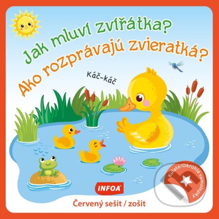 Jak mluví zvířátka? / Ako rozprávajú zvieratká? (Kulaté samolepky
