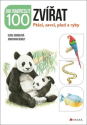 Jak nakreslit 100 zvířat (Ptáci, savci, plazi a ryby) - kniha z kategorie Kreslení