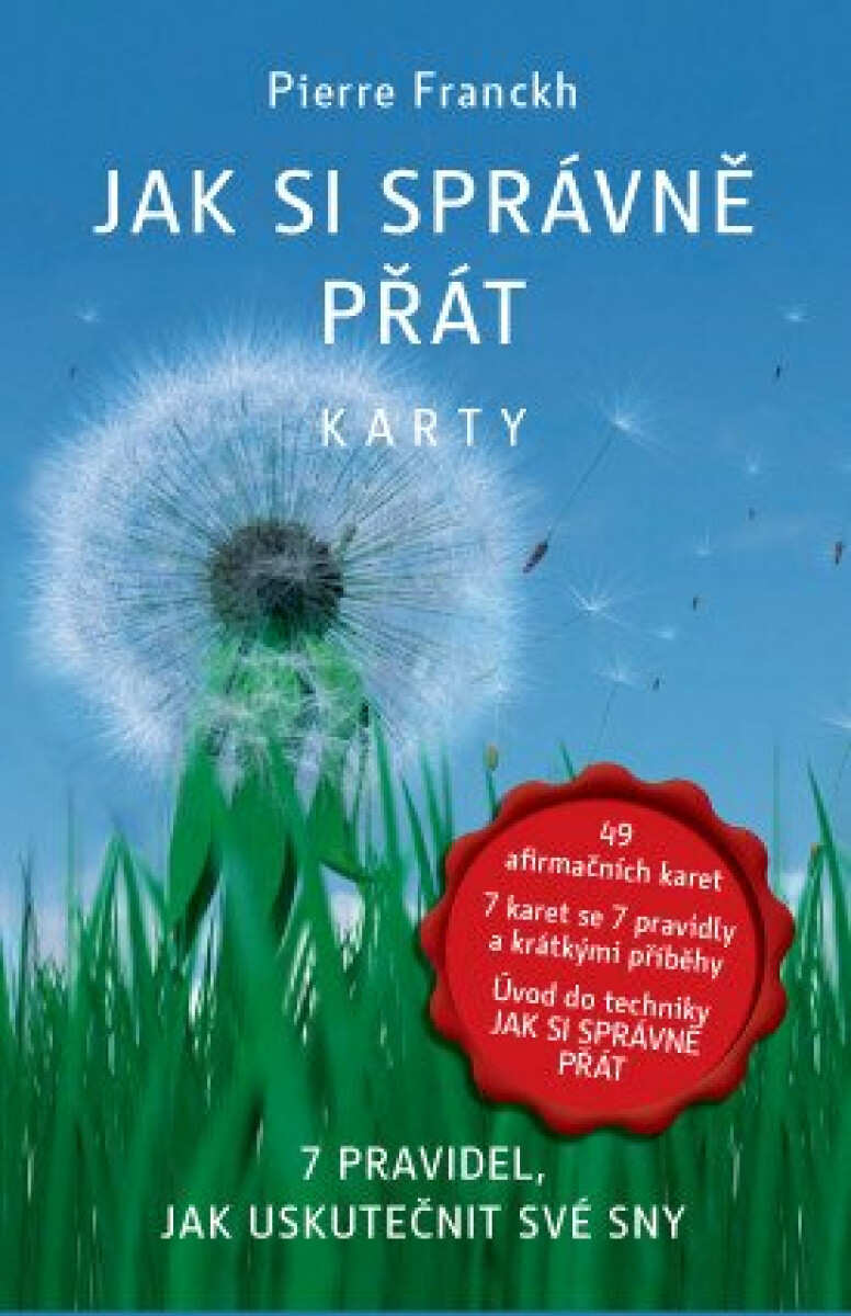 Jak si správně přát - karty - Pierre Franckh