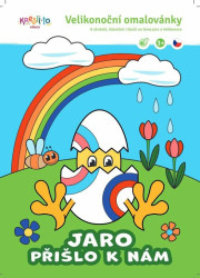 Jaro přišlo k nám! (Velikonoční omalovánky) - kniha z kategorie Omalovánky