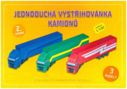 Jednoduchá vystřihovánka kamionů