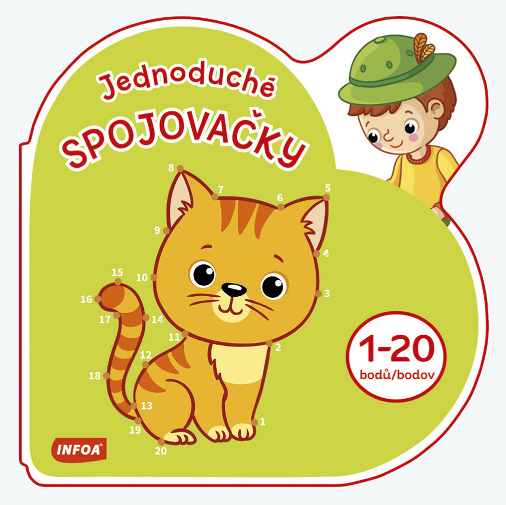 Jednoduché spojovačky 1-20 bodů/bodov