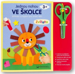 Jednou nohou ve školce: Zvířata (Stříhání a lepení pro malé děti 3+) - kniha z kategorie Úkoly pro děti