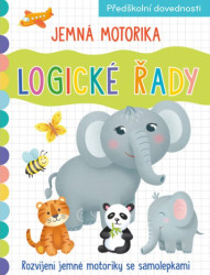 Jemná motorika: Logické řady - kniha z kategorie Úkoly pro děti