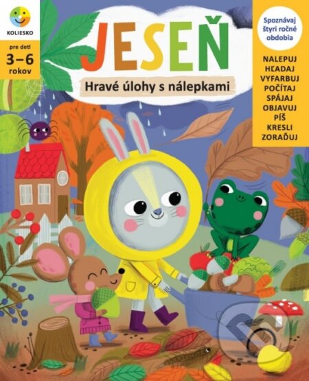Jeseň – Hravé úlohy s nálepkami