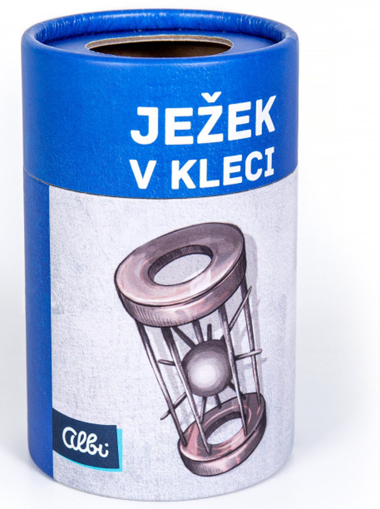 Ježek v kleci kov