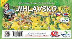 Jihlavsko (Ručně malovaná mapa)
