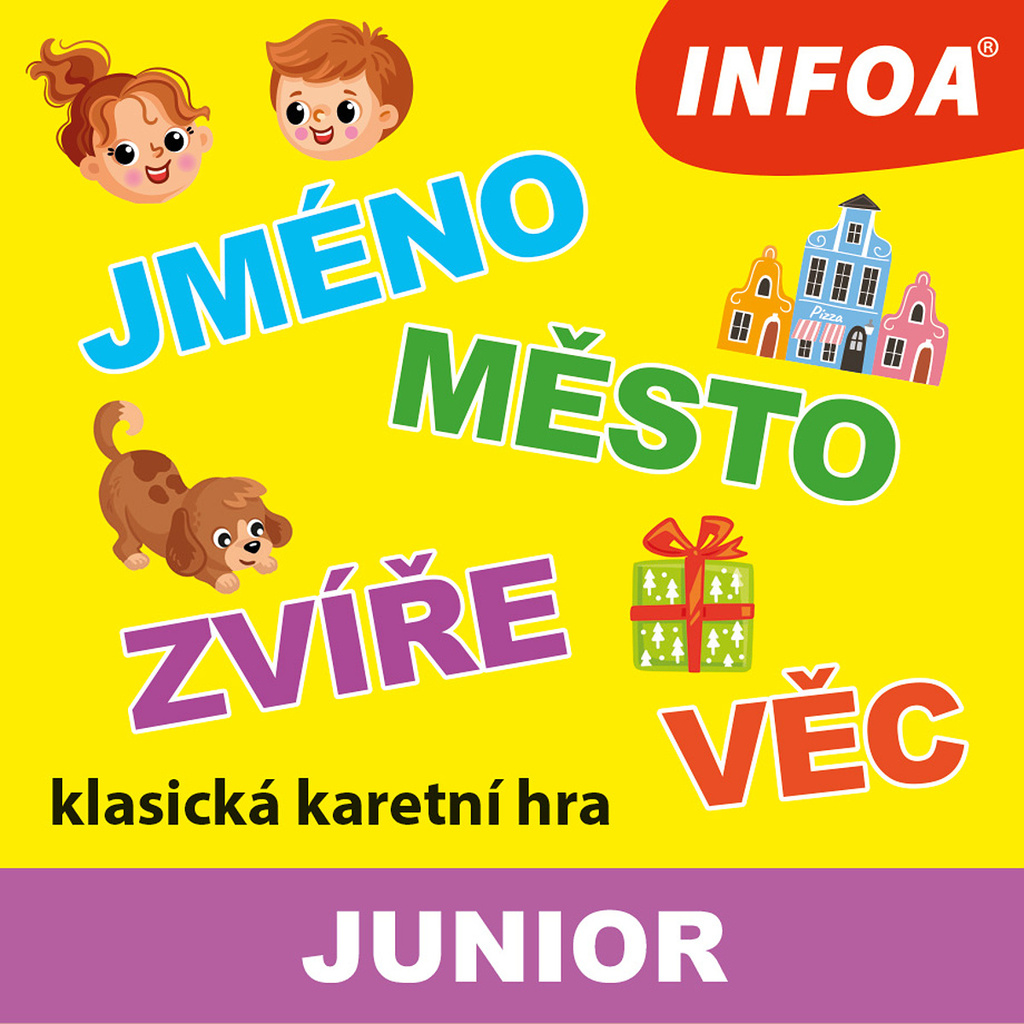 Jméno, město, zvíře, věc Junior