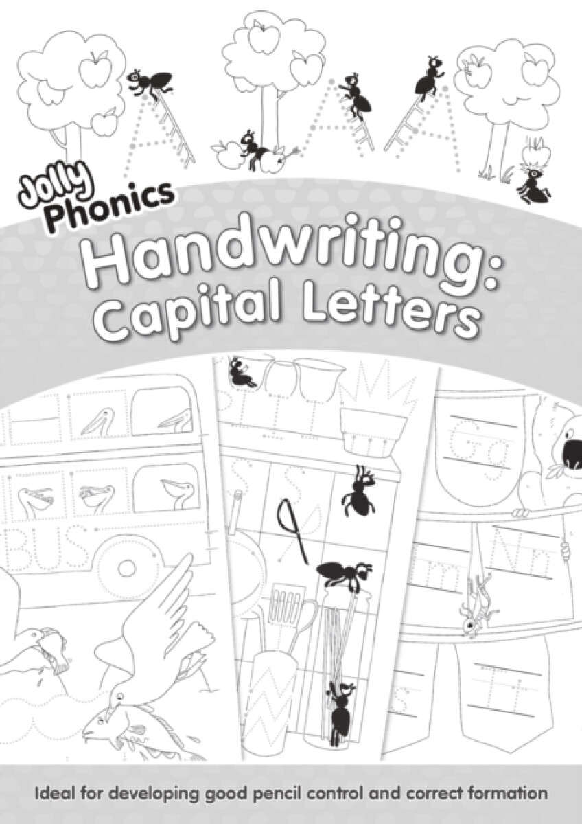 Jolly Phonics Capital Letters Handwriting Book