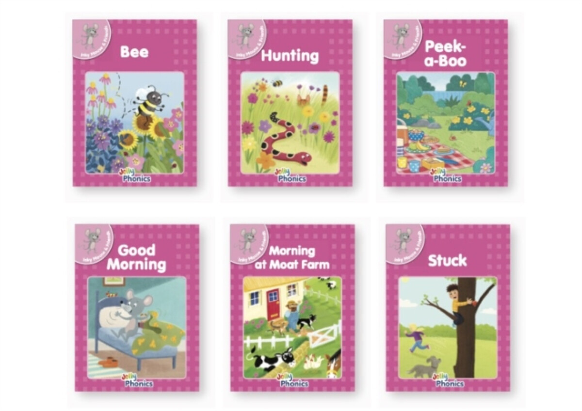 Jolly Phonics Pink Readers Inky Mouse & Friends