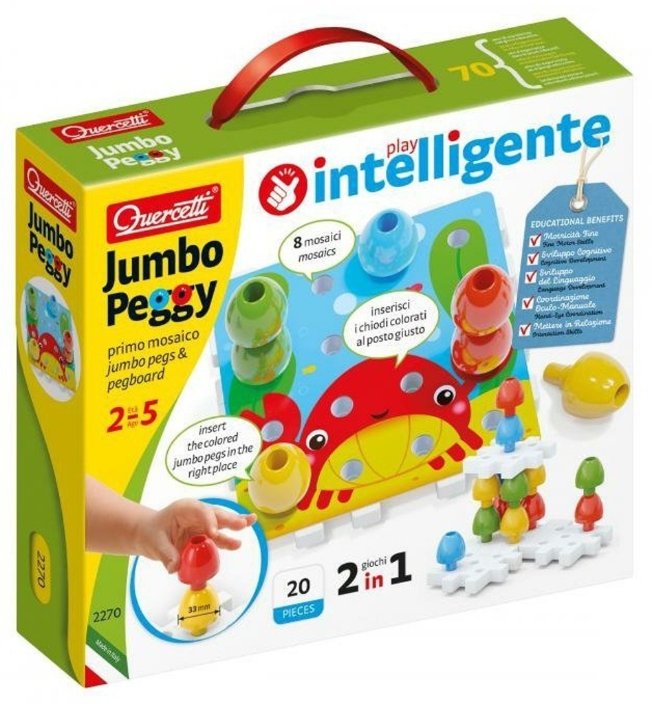 Jumbo Peggy jumbo pegs & pegboard