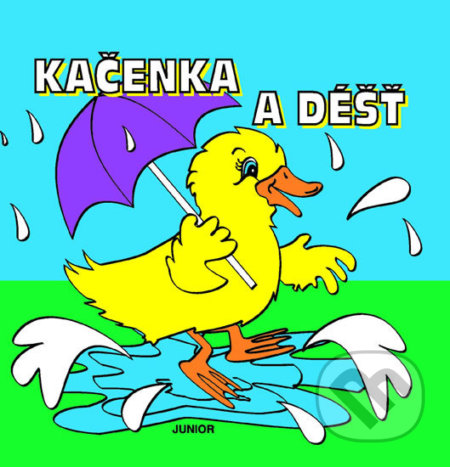 Kačenka a dest - kniha do vany