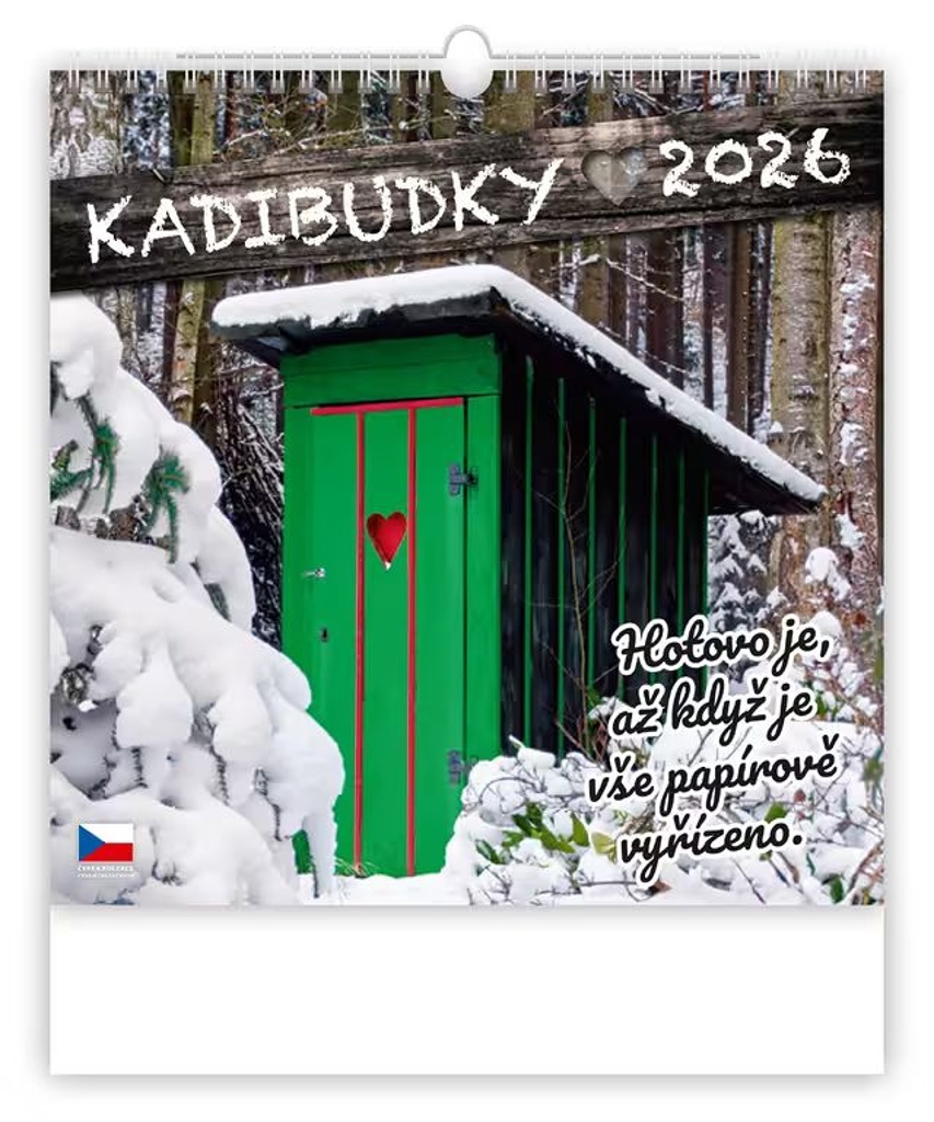 Kadibudky 2026 - nástěnný kalendář