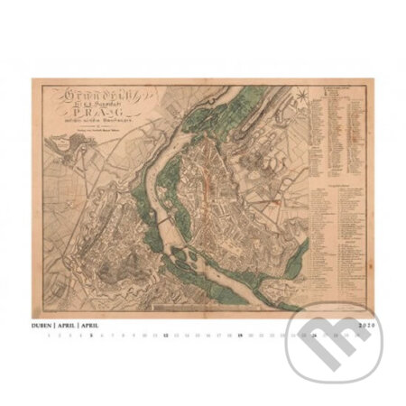 Kalendář nástěnný 2020