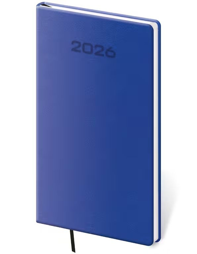 Kapesní diář 2026 Soft modrý